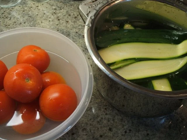 Rezept: Fisch: Forelle aus dem Bratschlauch mit Gemüselasagne Bild Nr. 8 Fisch: Forelle aus dem Bratschlauch mit Gemüselasagne - Rezept - Bild Nr. 8