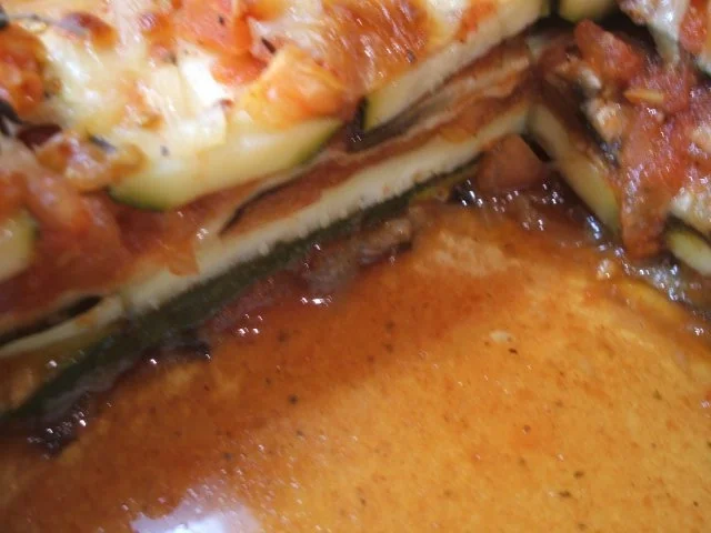 Rezept: Fisch: Forelle aus dem Bratschlauch mit Gemüselasagne Bild Nr. 13 Fisch: Forelle aus dem Bratschlauch mit Gemüselasagne - Rezept - Bild Nr. 13