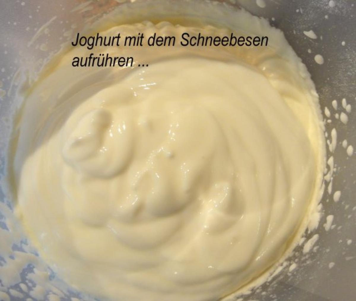 Dessert:   ERDBEER - SAHNE - JOGHURT - Rezept - Bild Nr. 7