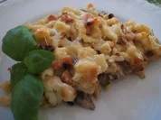 Auflauf: Spätzleauflauf "Gejagter Metzger" - Rezept