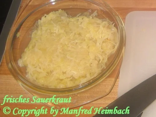Rezept: Gemüse – Manfred’s geschmortes Sauerkraut Bild Nr. 2 Gemüse – Manfred’s geschmortes Sauerkraut - Rezept - Bild Nr. 2
