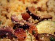 Lamm-Couscous-Gemüse-Pfanne; Orientalisches Fleischgericht - Rezept