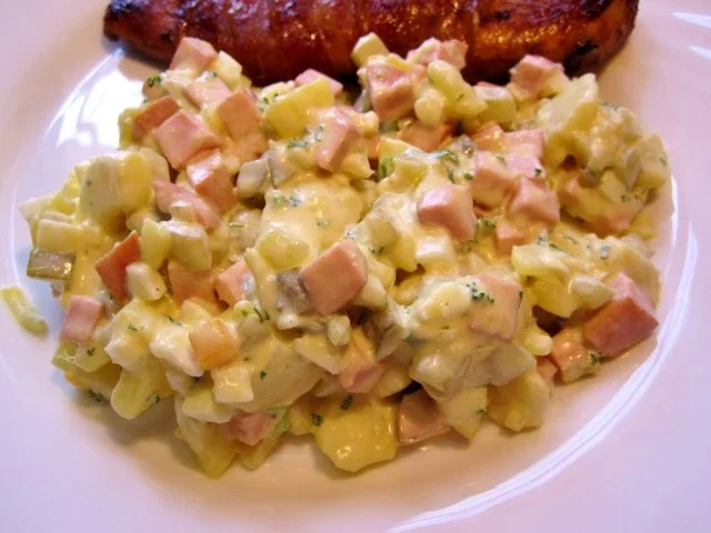 Rezept: Marinierte Hähnchenbrust im Speckmantel Bild Nr. 5 Marinierte Hähnchenbrust im Speckmantel - Rezept - Bild Nr. 5