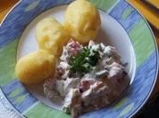 Pellkartoffeln mit Quark-Dip - Rezept