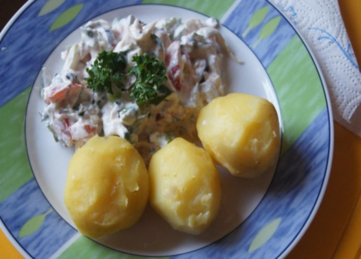 Pellkartoffeln mit Quark-Dip - Rezept - Bild Nr. 5