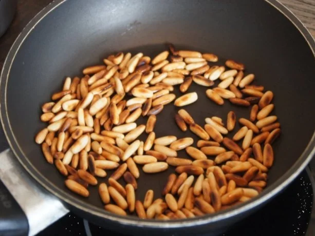 Spaghettini mit Frankfurter Pesto - Rezept - Bild Nr. 6