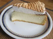 Käsekuchen mit Baiserdeckel - Rezept