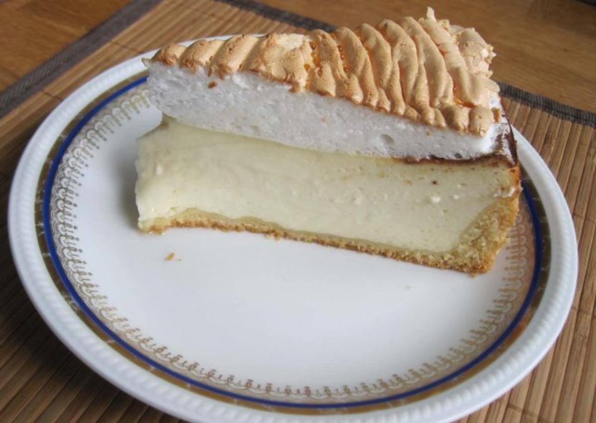 Bilder für Käsekuchen mit Baiserdeckel Rezept