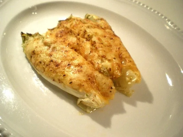 Rezept: Chicorée mit Käse überbacken Bild Nr. 9 Chicorée mit Käse überbacken - Rezept - Bild Nr. 9