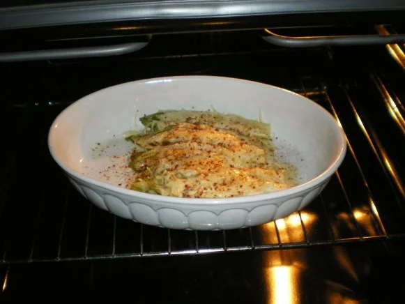 Rezept: Chicorée mit Käse überbacken Bild Nr. 8 Chicorée mit Käse überbacken - Rezept - Bild Nr. 8