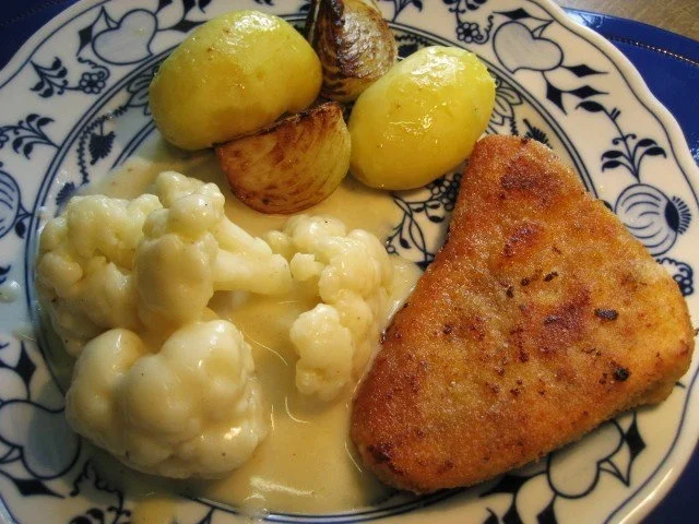 Rezept: Blumenkohl in weißer Soße Blumenkohl in weißer Soße - Rezept