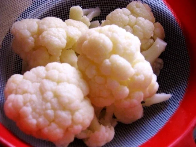 Rezept: Blumenkohl in weißer Soße Bild Nr. 4 Blumenkohl in weißer Soße - Rezept - Bild Nr. 4