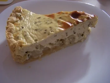 Spargeltarte mit Schnittlauch - Rezept