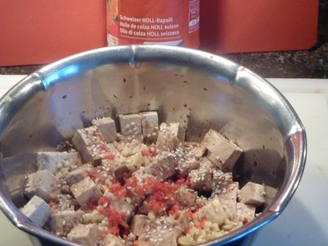 Tofu-Gemüse Pfanne an Panang Curry - Rezept - Bild Nr. 4