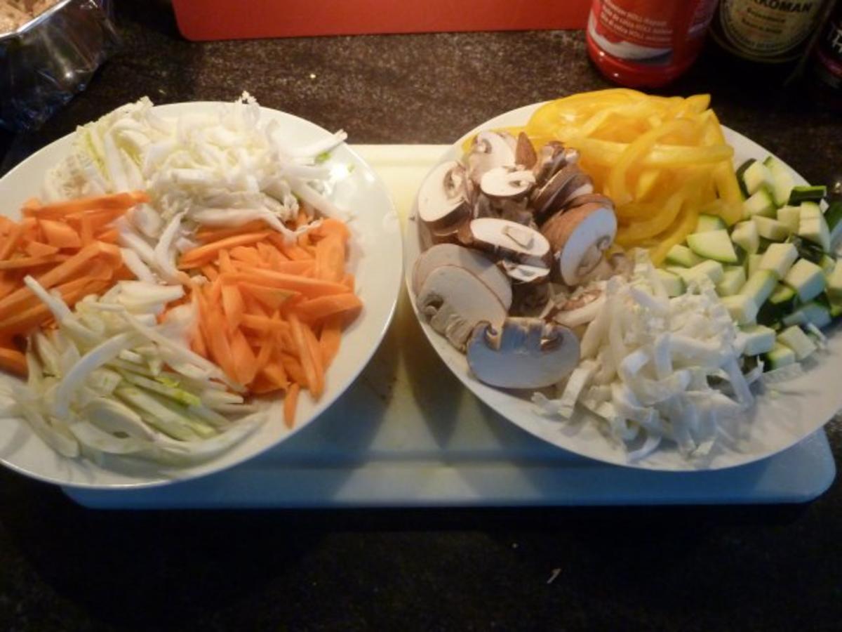 Tofu-Gemüse Pfanne an Panang Curry - Rezept - Bild Nr. 6