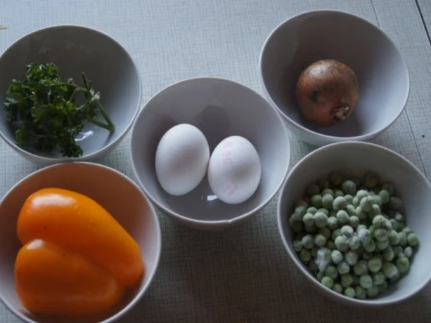 Rezept: Gemüse-Omelett Bild Nr. 2 Gemüse-Omelett - Rezept - Bild Nr. 2