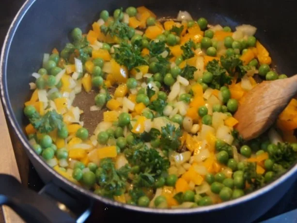 Rezept: Gemüse-Omelett Bild Nr. 5 Gemüse-Omelett - Rezept - Bild Nr. 5