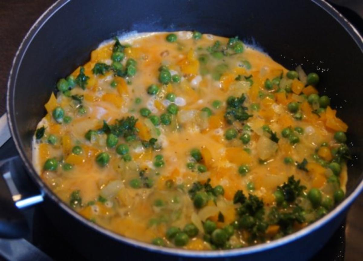 Gemüse-Omelett - Rezept - Bild Nr. 6