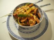 Chinesischer Wurst-Käse-Salat - Rezept