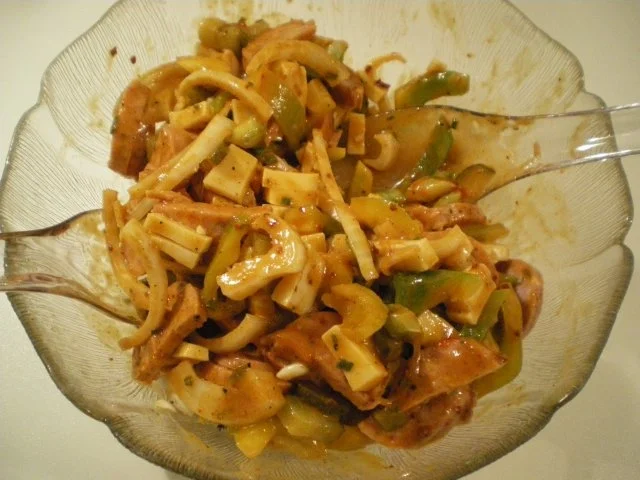 Rezept: Chinesischer Wurst-Käse-Salat Bild Nr. 13 Chinesischer Wurst-Käse-Salat - Rezept - Bild Nr. 13