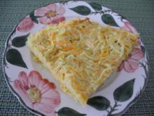 Kartoffel - Karotten - Sauerkraut - Kuchen aus der Pfanne - Rezept