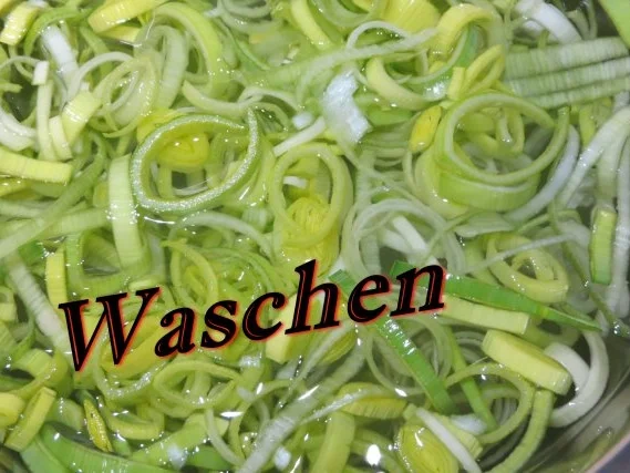 Rezept: Lauch-Käse-Soße Bild Nr. 2 Lauch-Käse-Soße - Rezept - Bild Nr. 2