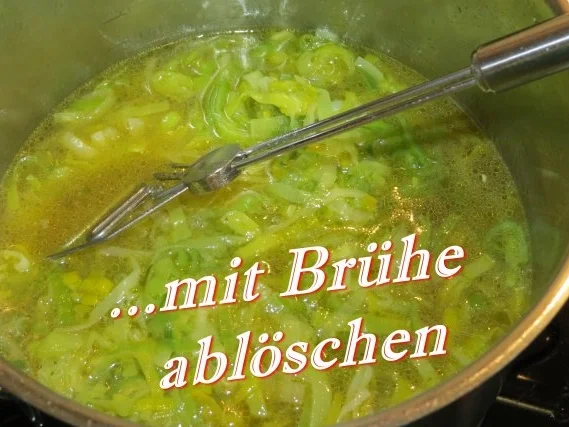 Rezept: Lauch-Käse-Soße Bild Nr. 5 Lauch-Käse-Soße - Rezept - Bild Nr. 5