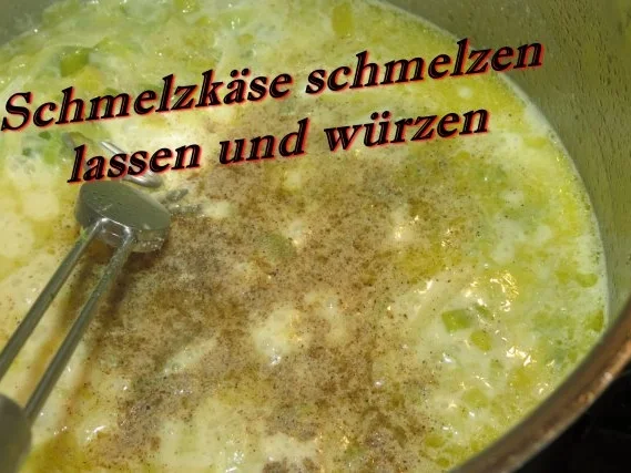 Rezept: Lauch-Käse-Soße Bild Nr. 6 Lauch-Käse-Soße - Rezept - Bild Nr. 6