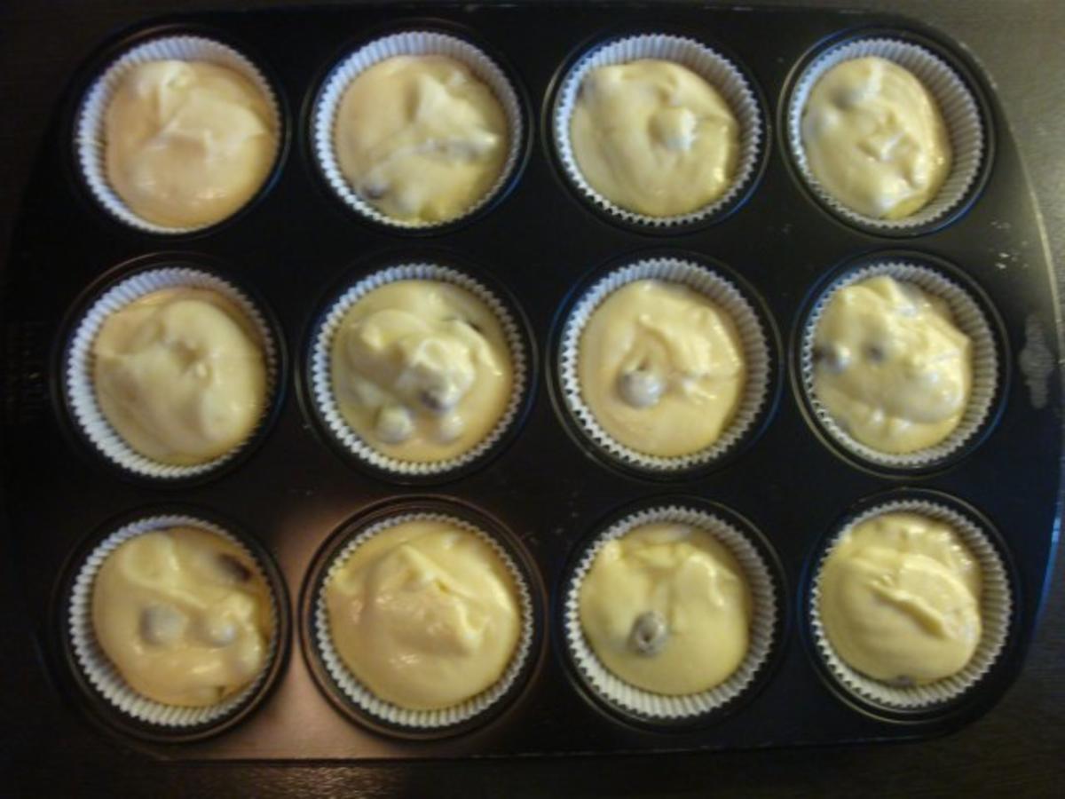 Muffins mit Schoko Rosinen - schnell &amp; einfach - von mommy1971