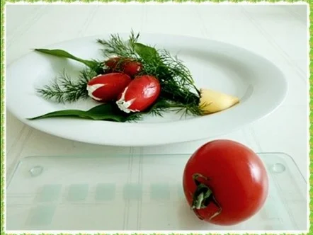 Rezept: „Tulpen Strauß“ mit Bärlauchsauce als Frühlingsanfangs-Begrüßung Bild Nr. 17 „Tulpen Strauß“ mit Bärlauchsauce als Frühlingsanfangs-Begrüßung - Rezept - Bild Nr. 17