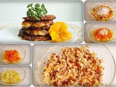 Rezept: Kartoffel-Möhren Puffer mit „dem Korn der Inkas“ verfeinert Bild Nr. 3 Kartoffel-Möhren Puffer mit „dem Korn der Inkas“ verfeinert - Rezept - Bild Nr. 3