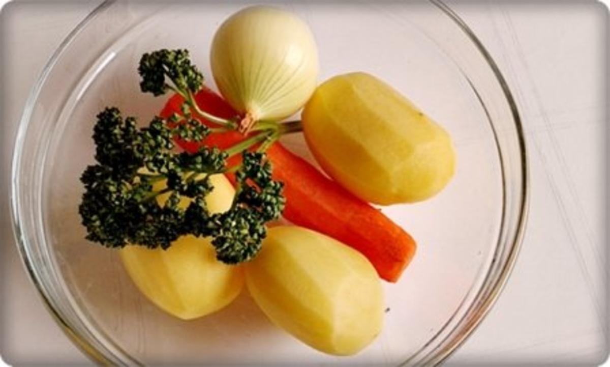 Kartoffel-Möhren  Puffer mit „dem Korn der Inkas“ verfeinert - Rezept - Bild Nr. 5