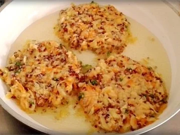 Rezept: Kartoffel-Möhren Puffer mit „dem Korn der Inkas“ verfeinert Bild Nr. 16 Kartoffel-Möhren Puffer mit „dem Korn der Inkas“ verfeinert - Rezept - Bild Nr. 16