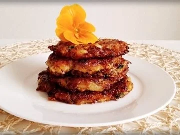 Rezept: Kartoffel-Möhren Puffer mit „dem Korn der Inkas“ verfeinert Bild Nr. 18 Kartoffel-Möhren Puffer mit „dem Korn der Inkas“ verfeinert - Rezept - Bild Nr. 18