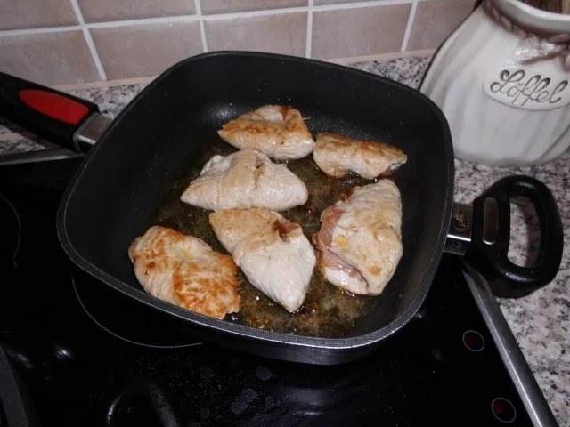 Rezept: Puten-Saltimbocca mit Gnocchi Burro Salvia>> Bild Nr. 13 Puten-Saltimbocca mit Gnocchi Burro Salvia>> - Rezept - Bild Nr. 13