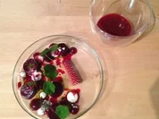 Rote Bete mit Räucheraal und Joghurt - Rezept