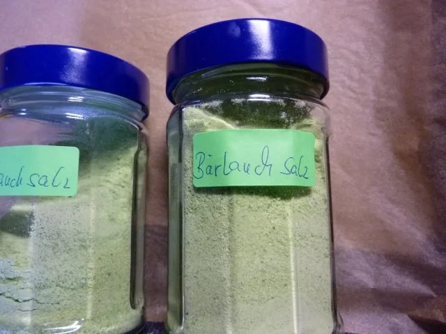 Rezept: Vorrat: Bärlauchsalz Vorrat: Bärlauchsalz - Rezept