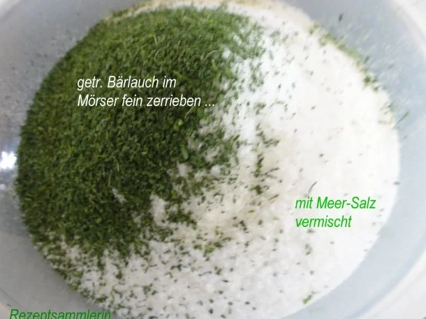 Rezept: Vorrat: Bärlauchsalz Bild Nr. 6 Vorrat: Bärlauchsalz - Rezept - Bild Nr. 6