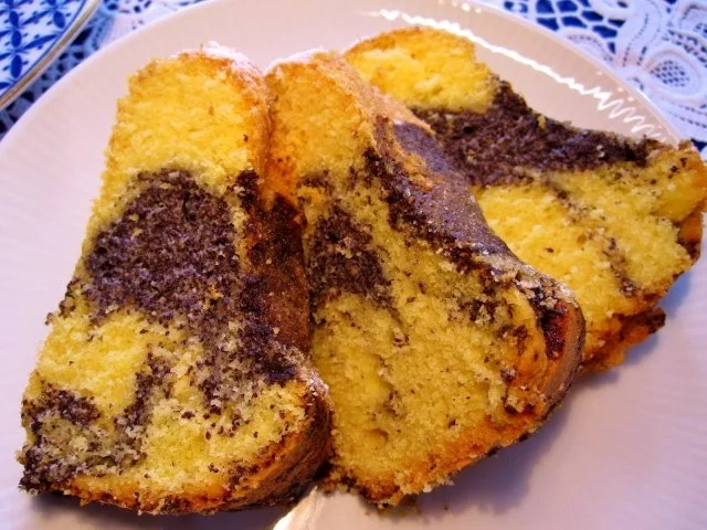 Kleiner Mohn-Rodonkuchen  (18 cm) - Rezept - Bild Nr. 8