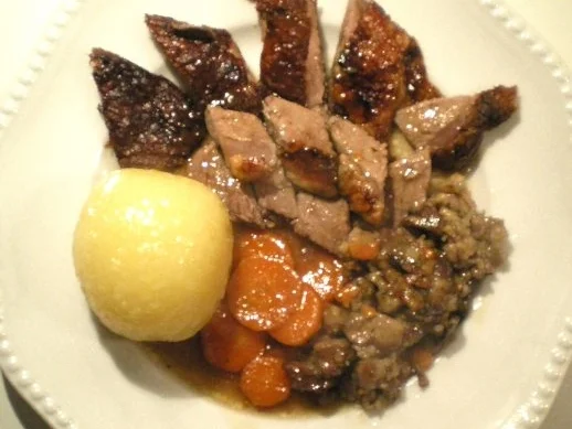 Rezept: Oster Bauern Ente im Römertopf Bild Nr. 13 Oster Bauern Ente im Römertopf - Rezept - Bild Nr. 13