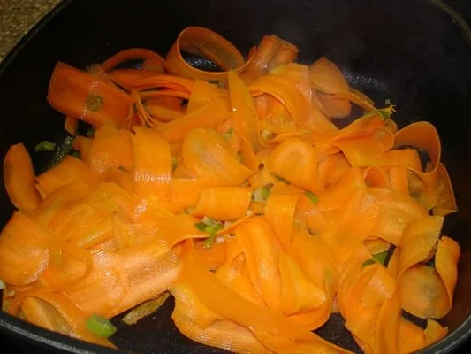 Karotten-Nudeln mit Lachs - Rezept - Bild Nr. 4