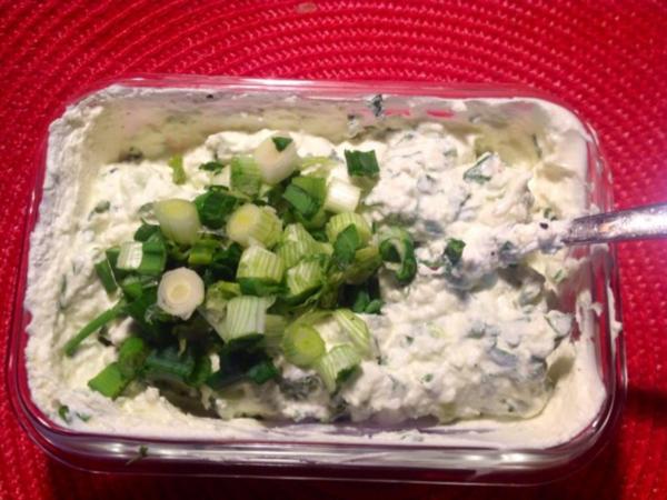 Bärlauch Käsecreme - einfach - 231 kcal/100g