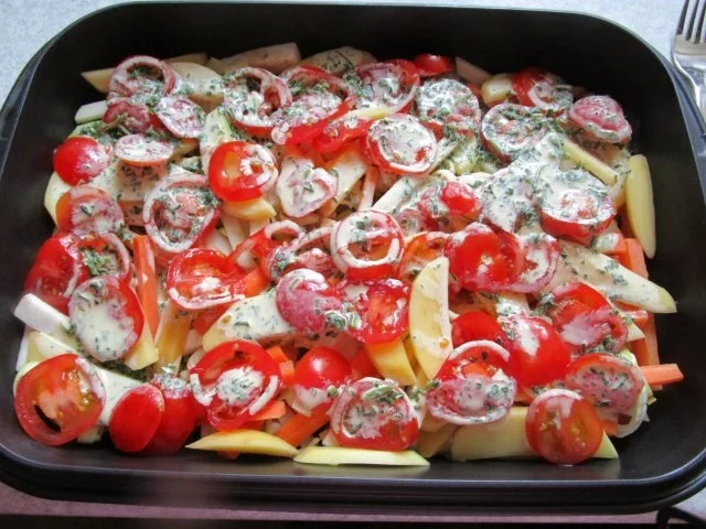 Auflauf: Gemüse-Durcheinander - Rezept - Bild Nr. 11