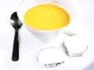 Kürbissuppe mit gerösteten Kürbiskernen und Ziegenkäse - Rezept