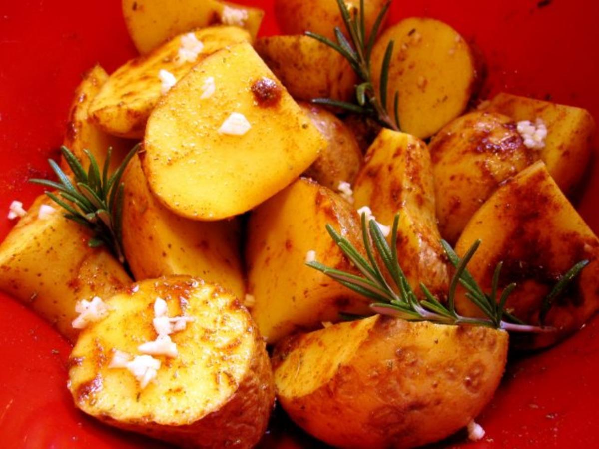 Ofenkartoffeln - heute mal griechisch - Rezept - Bild Nr. 2