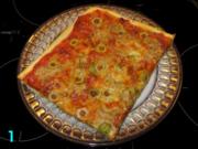 Schnelle Pizza Thunfisch im E-Herd - Rezept