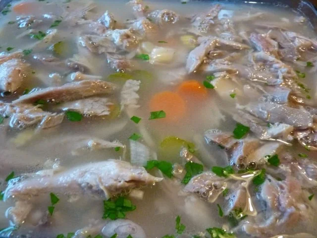 Fl/Pute: Sauerfleischsülze mit Gemüse - Rezept - Bild Nr. 9