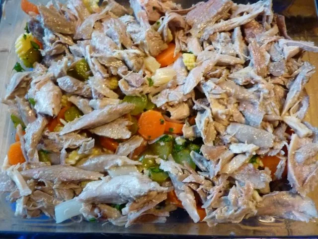 Fl/Pute: Sauerfleischsülze mit Gemüse - Rezept - Bild Nr. 8