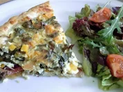 Bärlauch-Schinken-Quiche - Rezept