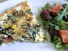 Bärlauch-Schinken-Quiche - Rezept